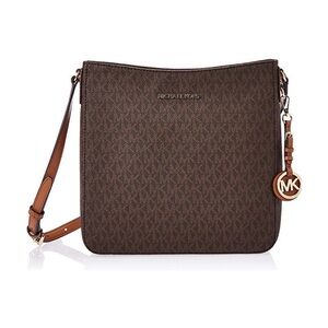 Michael Kors Jet Set Messenger Bag EUC Brown Crossbody Bag